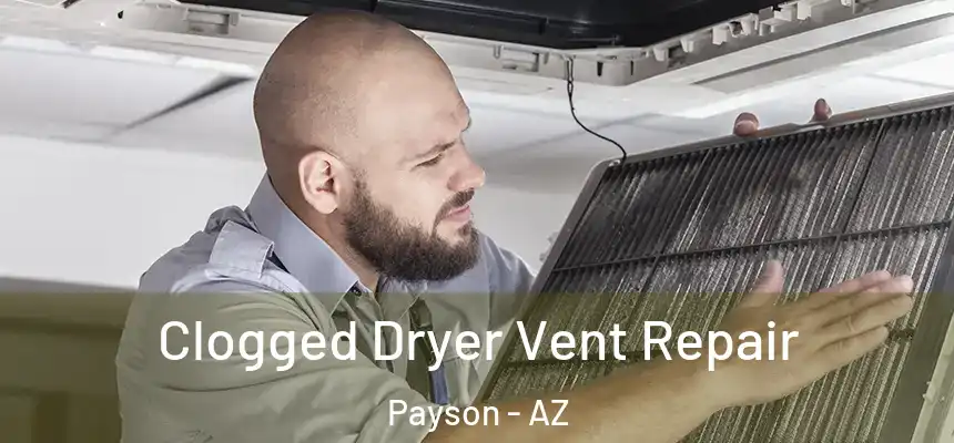  Clogged Dryer Vent Repair Payson - AZ